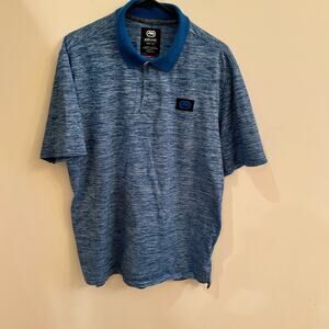 Ecko UNLTD. Men’s XL Blue Heathered Polo Golf Shirt Athletic Athleisure